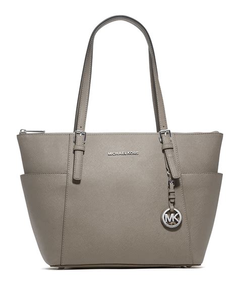 michael kors tote bag grey design|Michael Kors grey bag large.